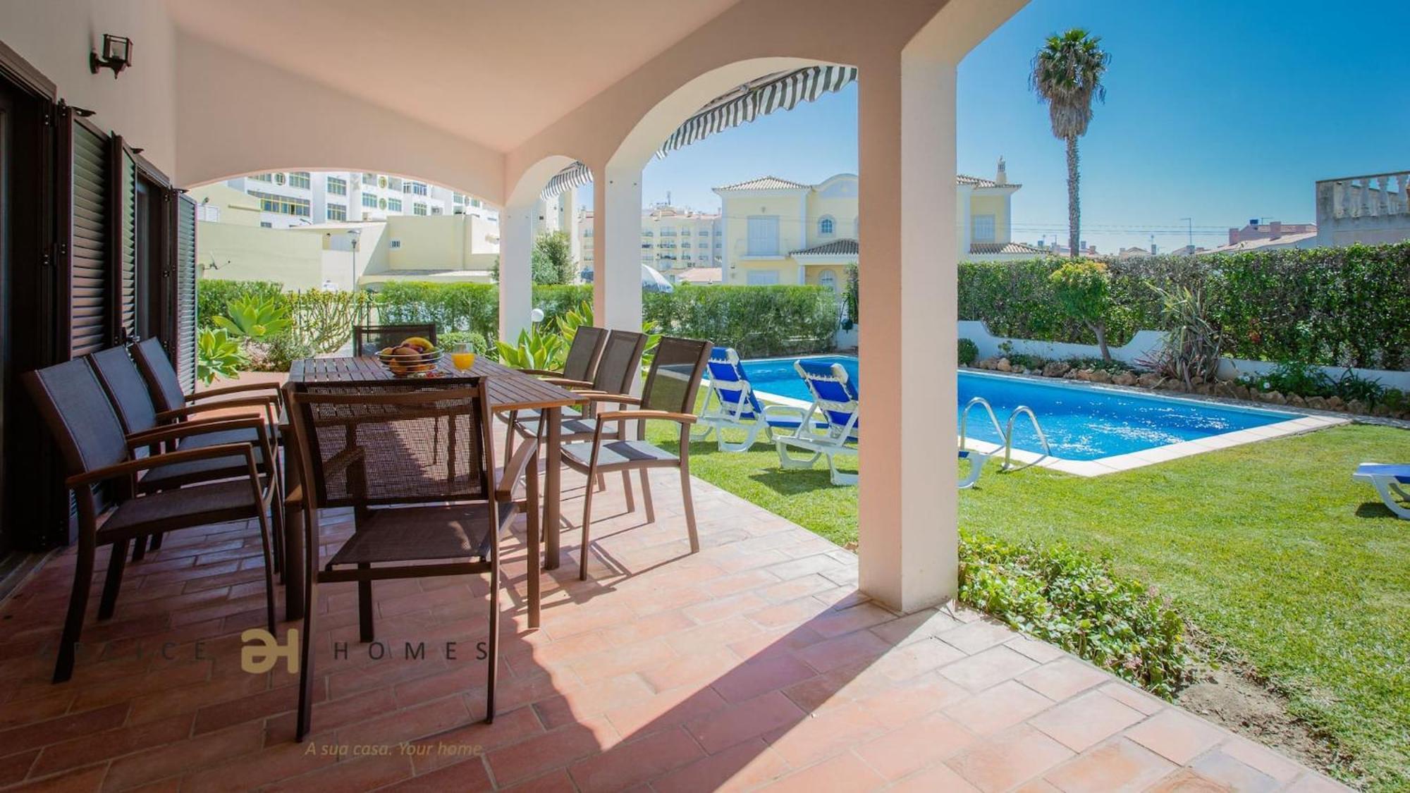 Greice Homes-650 Meters From The Beach, 4 Bedrooms Villa For Holidays In Vilamoura-Quarteira Exteriér fotografie